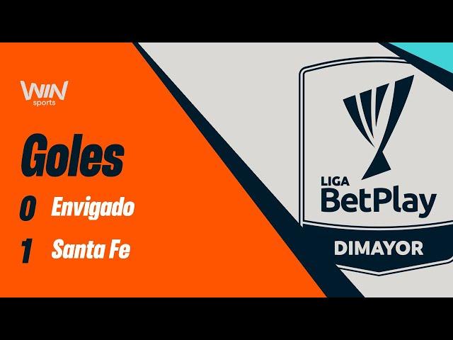 Envigado vs. Santa Fe (goles) | Liga BetPlay Dimayor 2024- 2 | Fecha 2