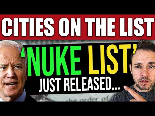 (BREAKING) US Cities on ‘THE NUKE LIST’... Maps Released (World War 3)