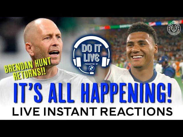 ENGLAND ADVANCE! GREGG OUT! Live Reactions to it all w/ Brendan Hunt! @ 5:30pm ET | Do It Live!