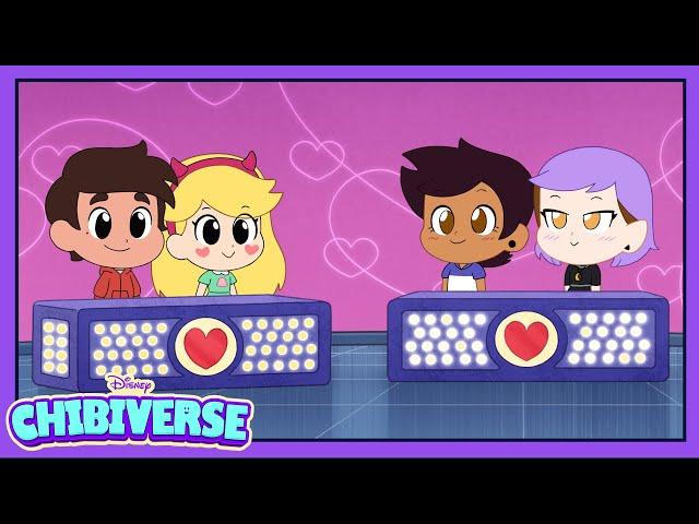 Chibi Couple Game  | Chibiverse | Full Episode | WITH 2 EXCLUSIVE CHIBI TINY TALES! |@disneychannel