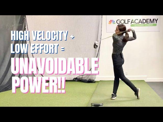 GENTLY DRIVE YOUR GOLF BALL 300 YARDSFIND INEVITABLE POWER IN YOUR GOLF SWING