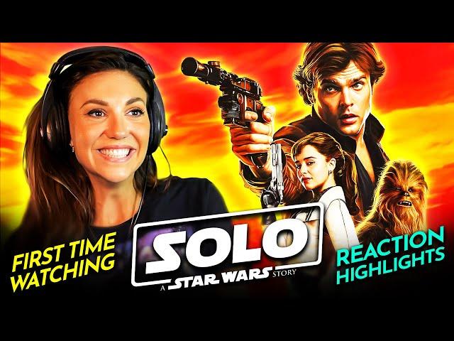 Coby falls for Han SOLO A STAR WARS STORY (2018) Movie Reaction FIRST TIME WATCHING