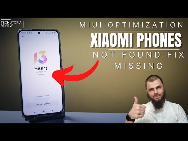 How to fix MIUI Optimization Not Found | Missing from Developer Options | Xiaomi, Poco & Redmi 2022