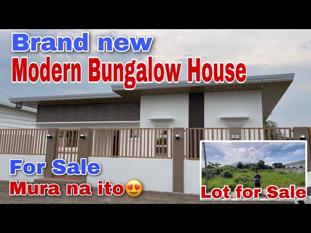 Brand new Modern Bungalow house for sale at Bakanteng lot meron din clean title pa