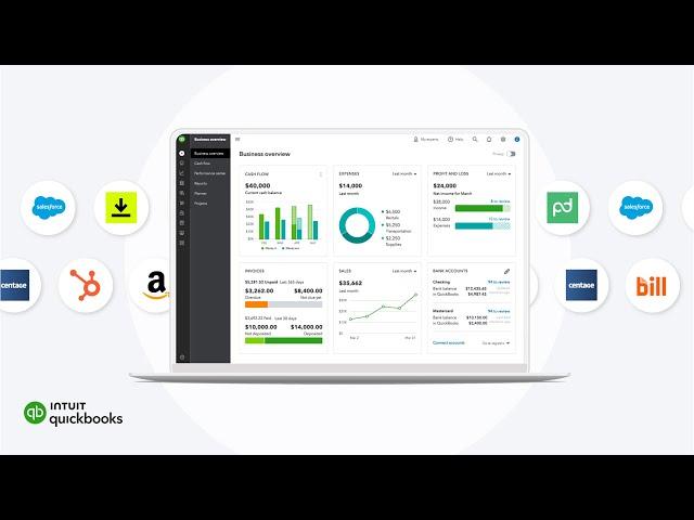 A connected suite of business management tools to keep things running smoothly | QuickBooks Online