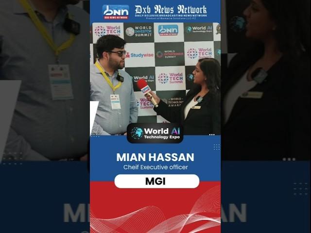 Mian Hassan | How Tech is Changing Media and Business | A Conversation with MGI CEO | DNN
