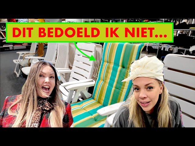 Ik zoek TUINMEUBELS....KRINGLOPEN met Edith Dohmen :) Vloerkleden home MAKE-OVER en DESIGNER tas!