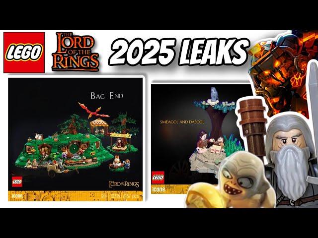 Lego Lord Of The Rings 2025 Leaks OFFICIAL Bag End Set Reveal + GWP