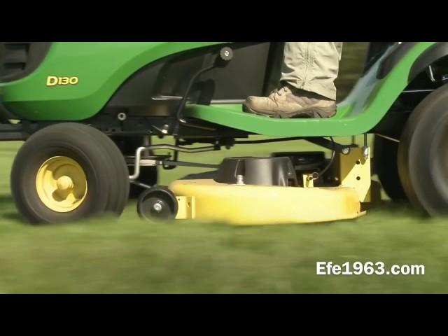 John Deere D130 vs Cub Cadet XT1