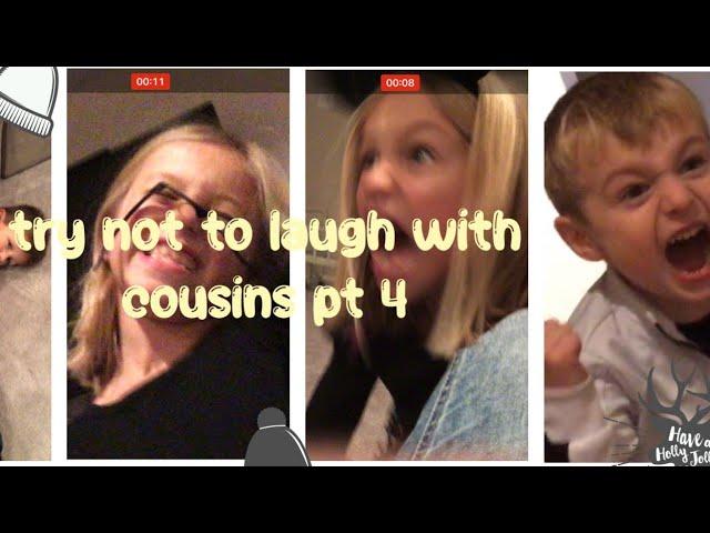 Try Not To Laugh w/ cousins PT 4 | CRAZINESS |