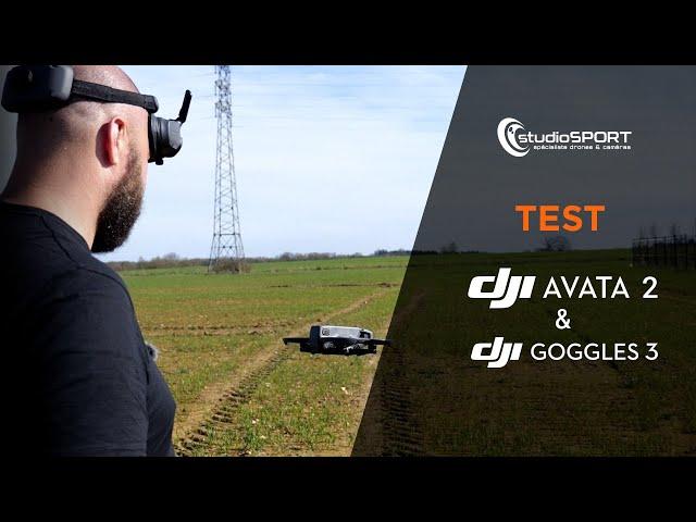 Test du DJI Avata 2 et des DJI Goggles 3 | studioSPORT