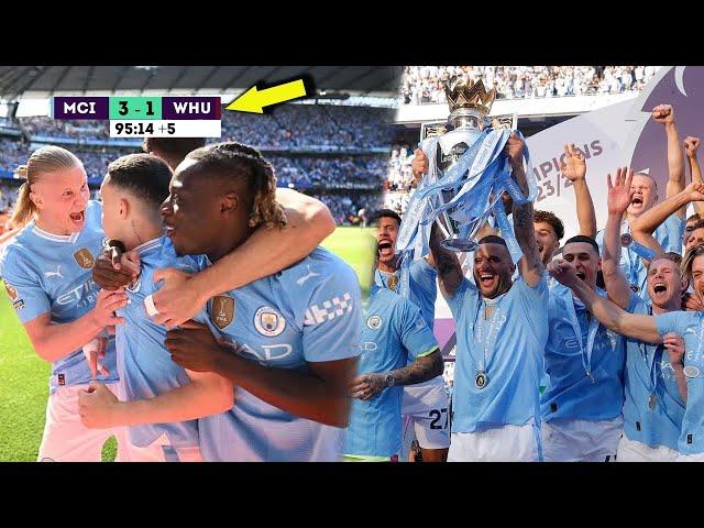 The Day Manchester City Made it Four-in-a-row ! ● Extended Highlights