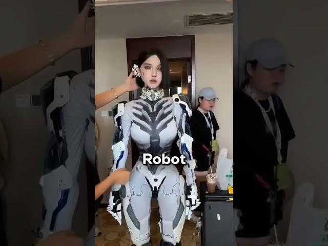 Fake Robot Girls In China  #shorts
