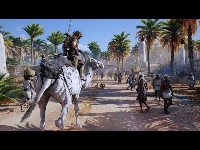 Relaxing Camel Tour in Ancient Egypt (38 BC) | AC Origins