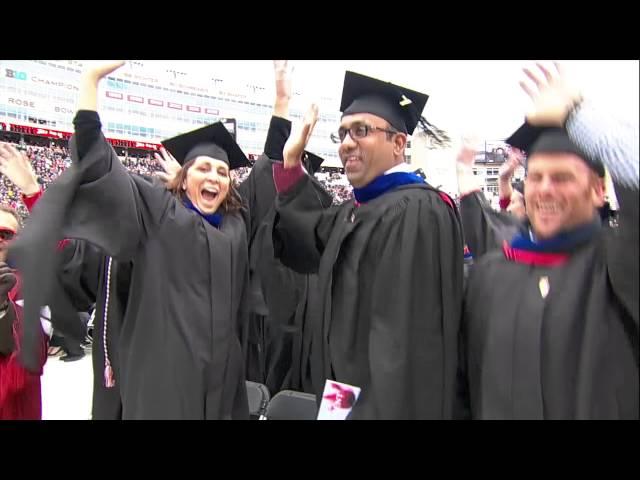 "Jump Around" from UW-Madison's Spring Commencement 2016