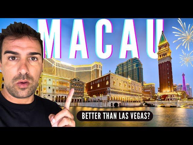 I CAN’T BELIEVE MACAU IS LIKE THIS! THE LAS VEGAS OF ASIA!