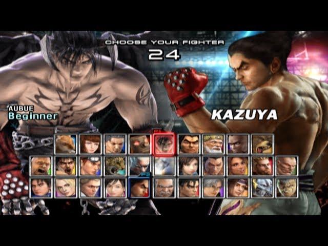 Tekken 5 All Characters [PS2]