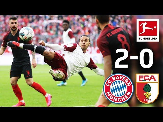 FC Bayern München vs. FC Augsburg I 2-0 I Müller & Goretzka Goals at 120th Birthday Party