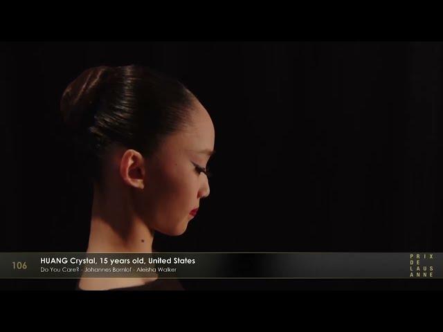 Crystal HUANG, 106  – Prix de Lausanne 2024 – Contemporary