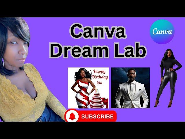 How to create  AI Clip Art with Canva's New app called Dream Lab.