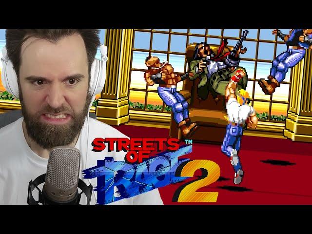 First Time EVER Playing Streets of Rage 2 (Hard Mode, Full Game)