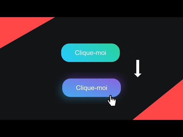 Créer un bouton animé "arc en ciel" (Facile - HTML et CSS)