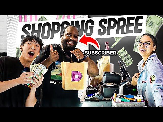 I TOOK A SUBSCRIBER ON A $1000 DISPO SHOPPING SPREE