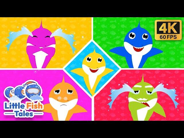 If Sharks Are Happy | Sing Along with Baby Shark | Little Fish Tales | #babyshark #fish