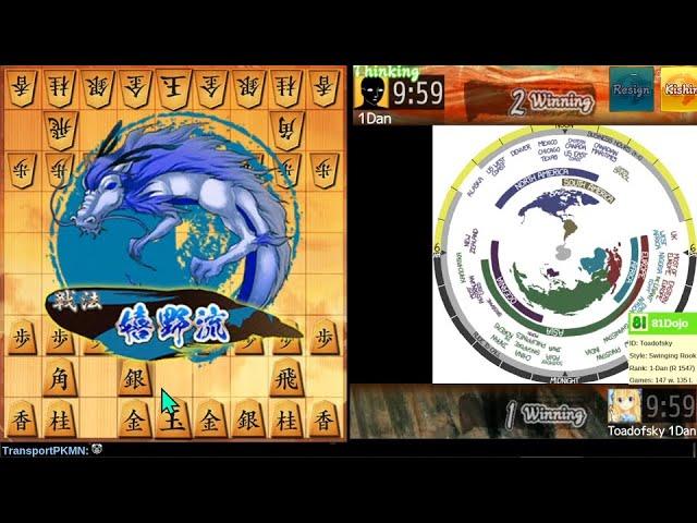 [340] Road to 2-Dan on Shogi Wars