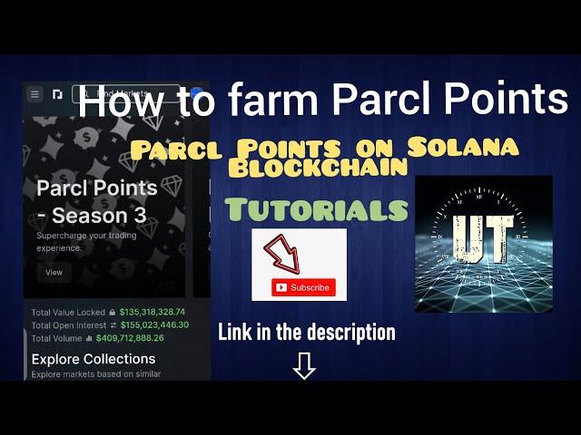 Parcl Airdrop | How to farm Parcl Points on Solana Blockchain | Season 3