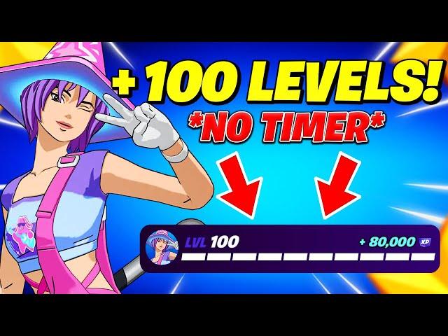 *NO TIMER* Game Breaking FORTNITE XP GLITCH MAP to LEVEL UP FAST!