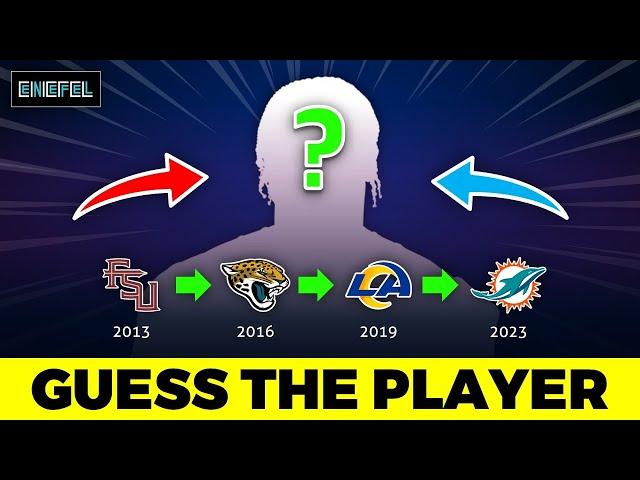 GUESS THE NFL PLAYER BY THEIR TRANSFERS 2023 | ENEFEL QUIZ