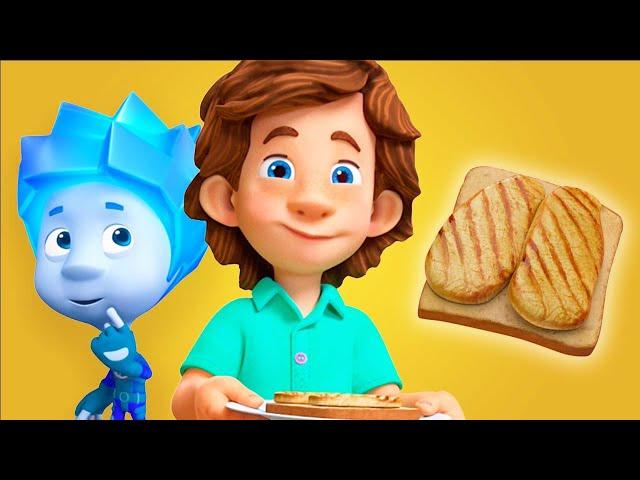 Toms Lieblingssandwich!  | Die Fixies | Cartoons für Kinder | #Butter