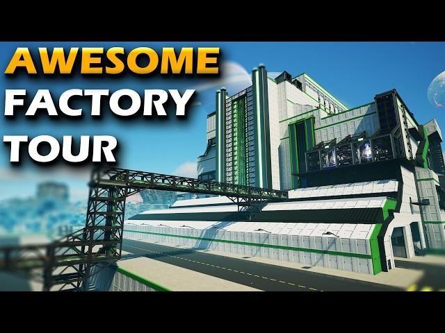AWESOME Satisfactory Factory Tour