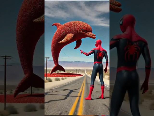 Marvel heroes make different shape from red chilli.who better?#shorts #brawlstars #spiderman #marvel