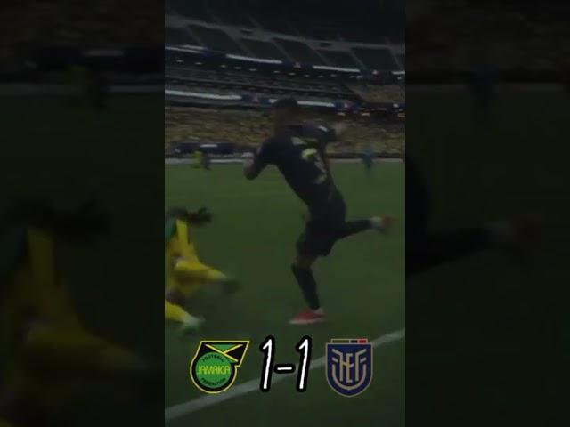 Ecuador vs Jamaica ️️ Comeback