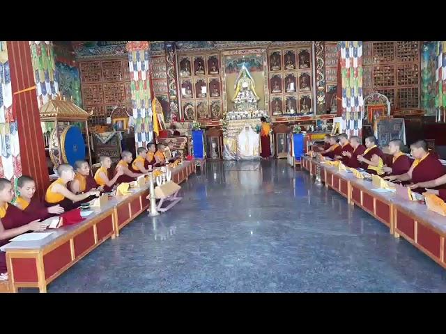 Namkha Khyung Dzong nunnery in india odisha   Solkha time