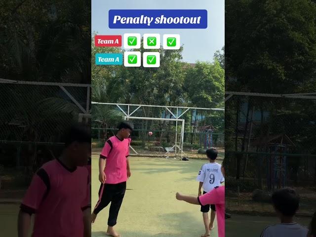 Penalty shootout #penaltyshootout #shorts