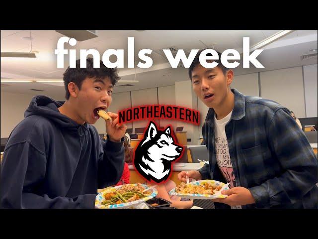 Finals Week at Northeastern University (DECEMBER VLOGMAS!)