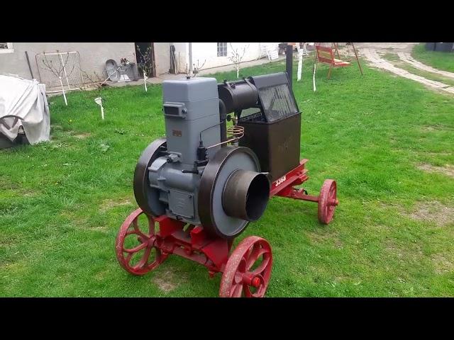 stabilní motor Antonín Dobrý diesel 8Hp