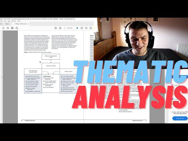 thematic analysis | how to present the results