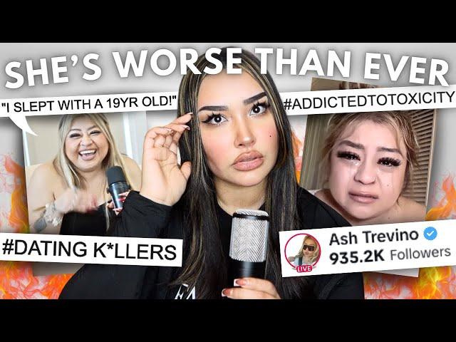 TikTok's Messiest Mom Ash Trevino Isn't Just Messy- She's a Monster And Doesn't Deserve A Platform.