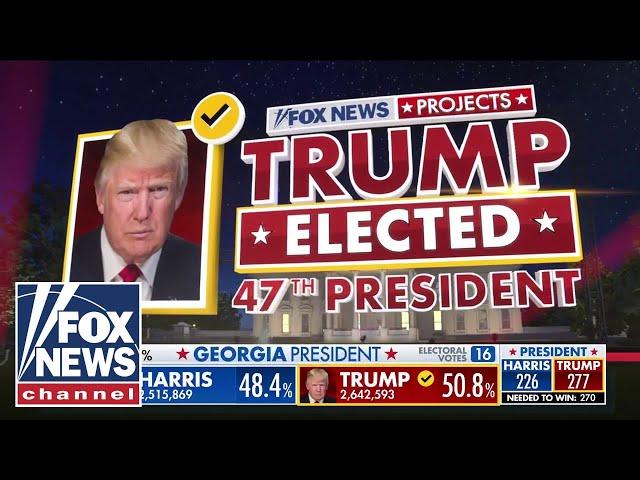 Trump elected 47th president, Fox News projects