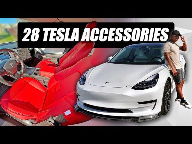 28 Tesla Accessories That You'll ACTUALLY Use