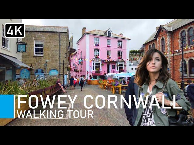 Fowey, Cornwall UK | 4k Walking Tour