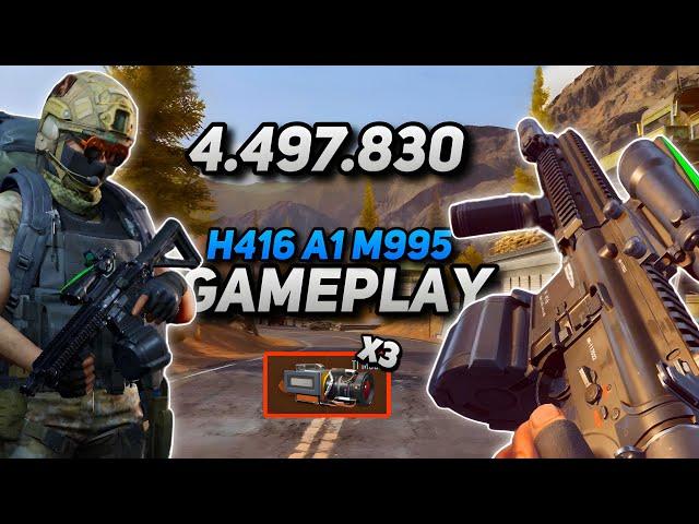 2 TI Modul in 1 Match H416 A1 M995 GAMEPLAY - Arena Breakout Armory