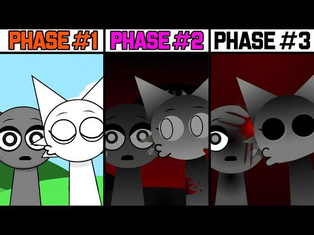 All Reactions and Phases In Incredibox Sprunki Sinner Edition! Phase 1 VS Phase 2 VS Phase 3!