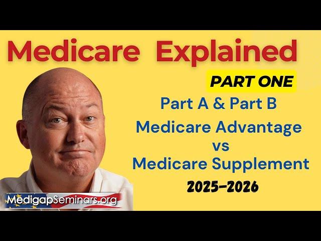 Medicare Explained 2025 (Part 1) Parts A & B