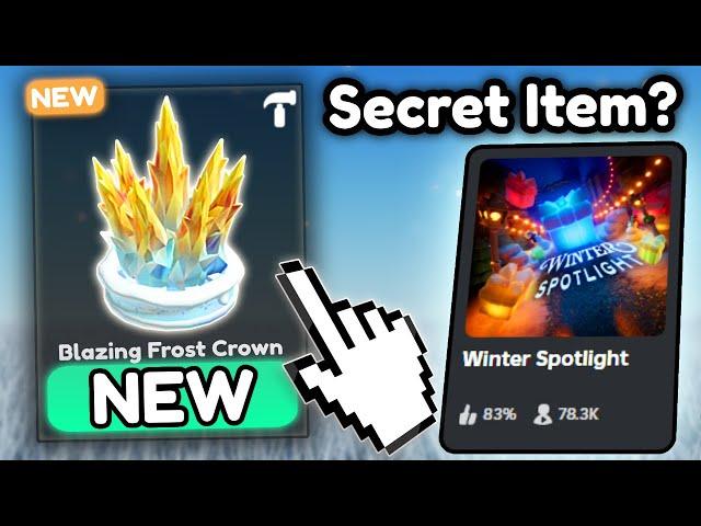 NEW SECRET Crown Item in WINTER SPOTLIGHT! (How to Get It)