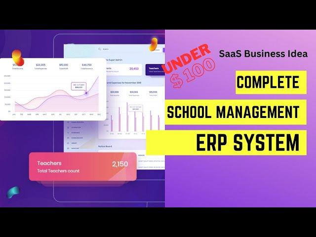 Saas Business - School Management ERP System | All Modules, Ready to Use, Self Hosted School ERP